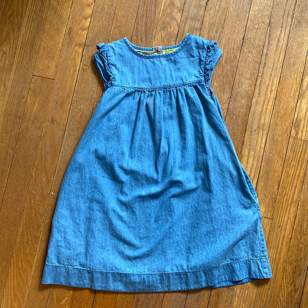 Mini Boden - Girls denim Jumper - 6-7
